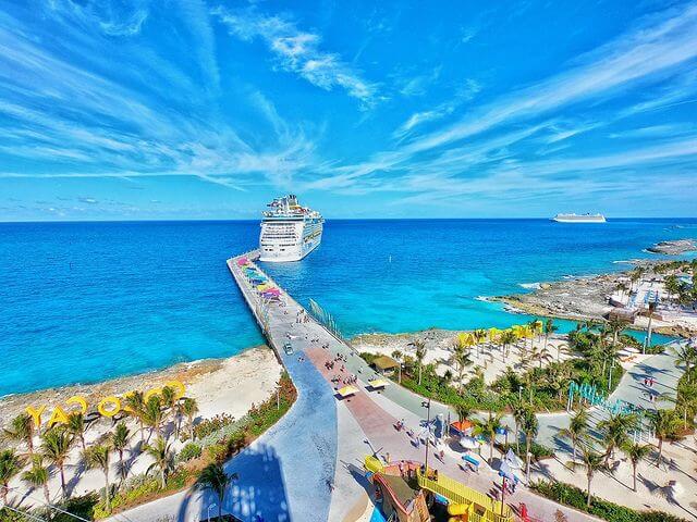 Port de croisières aux Bahamas