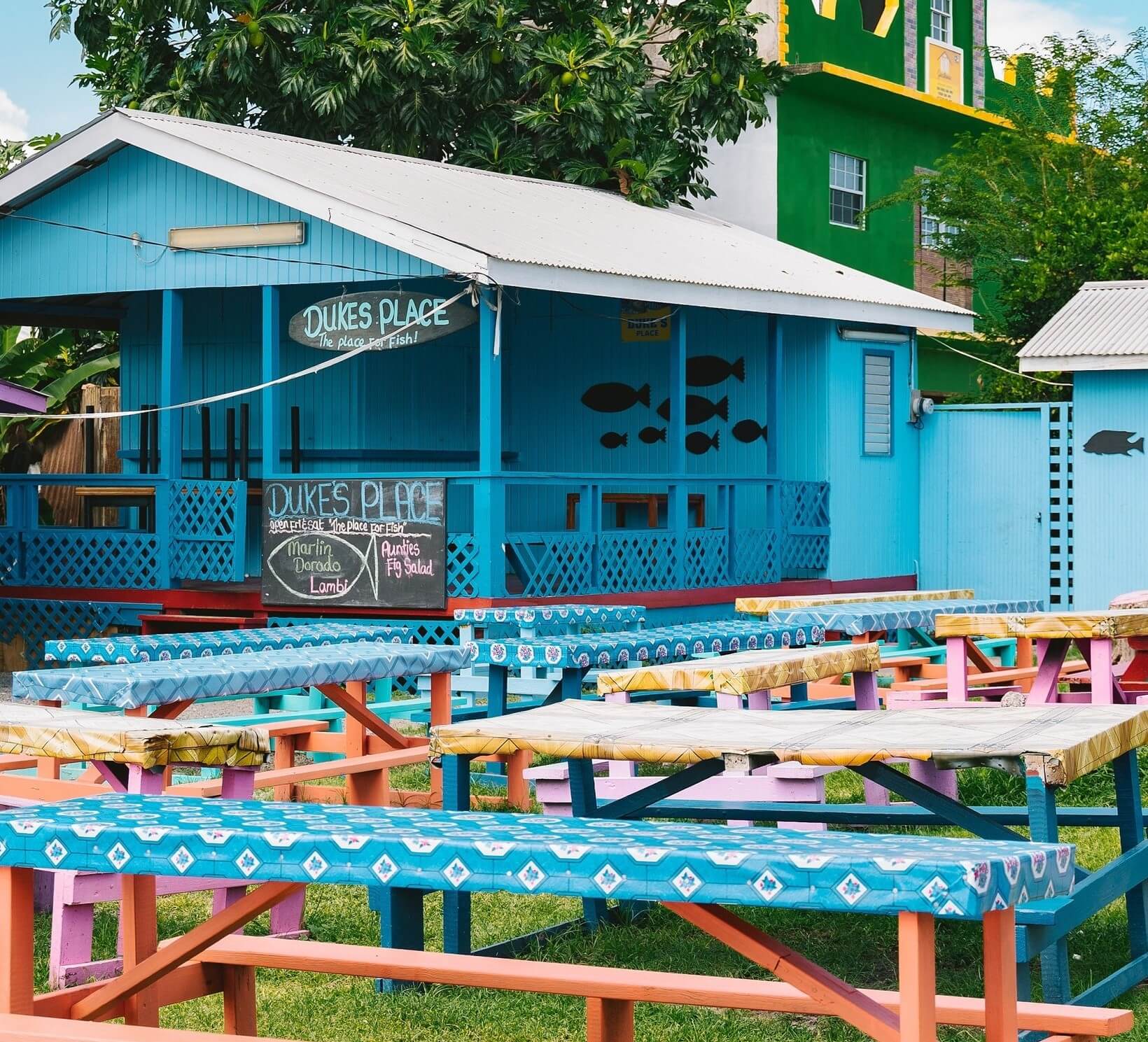 Restaurant à gros islet, Sainte-Lucie